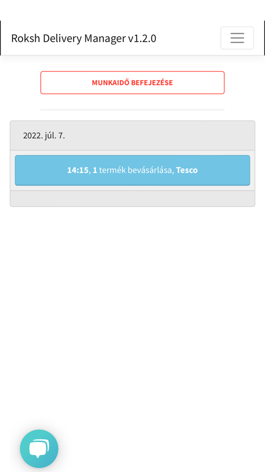 #8. Delivery Manager by Roksh (iOS) Podle: WeShop Kft.