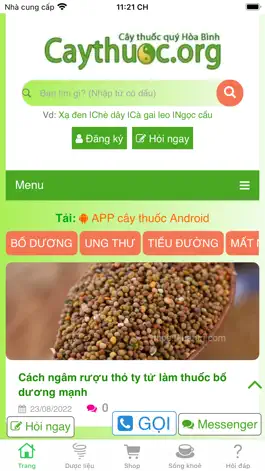 Game screenshot Cây thuốc quý Việt Nam mod apk