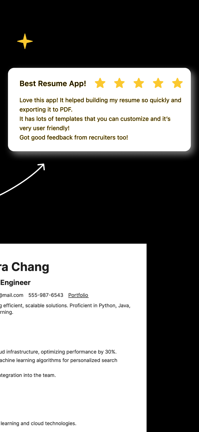Resume Maker Template