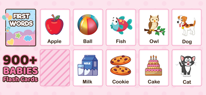 Baby Flash Cards for Toddlers