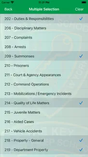 the key lieutenants exam 2023 iphone screenshot 2