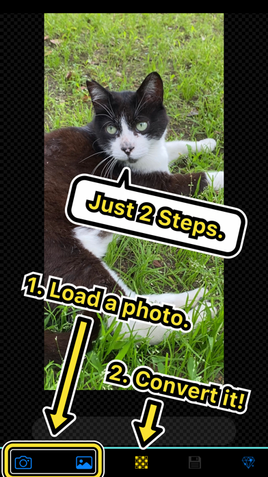 Screenshot #2 pour Dot Style - Convert to Pixel!