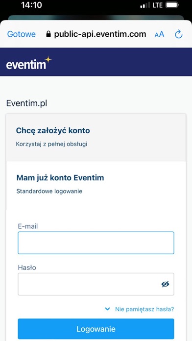 EVENTIM PL Screenshot