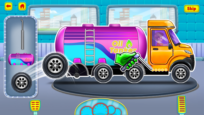 oil tanker truck driver game