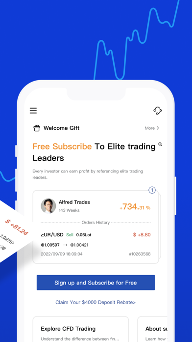 EFU Markets-Forex Trading Apps Screenshot