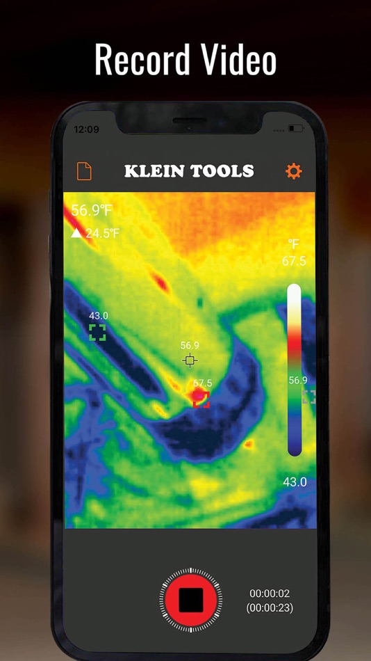 #2. Thermal TI222 (iOS) 由: Klein Tools