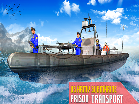 US Submarine Prison Transport iPad screenshot