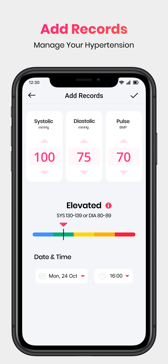 Blood PressureCheckerMonitor