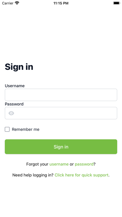 HealthCom Screenshot