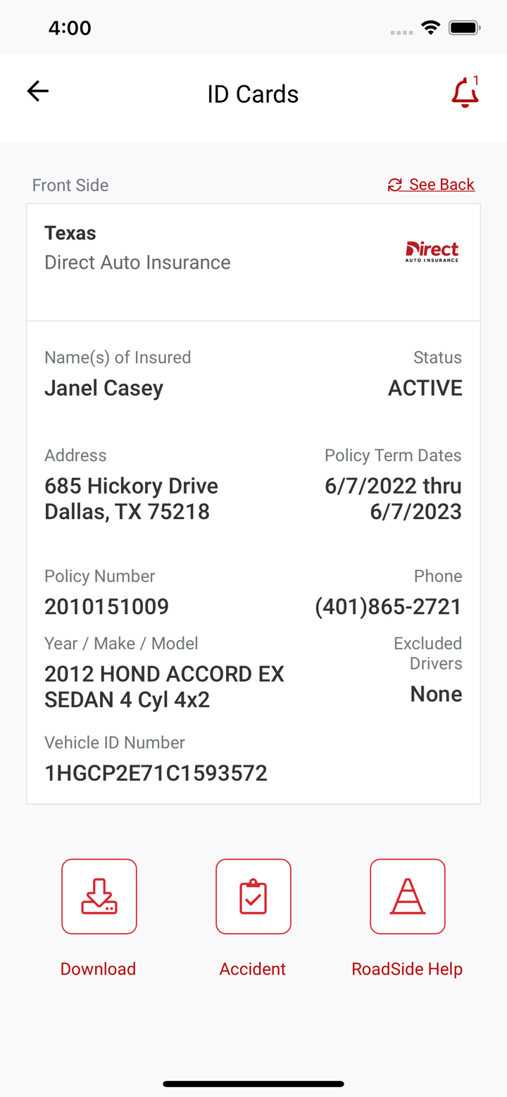 Direct Auto Insurance screenshot 3