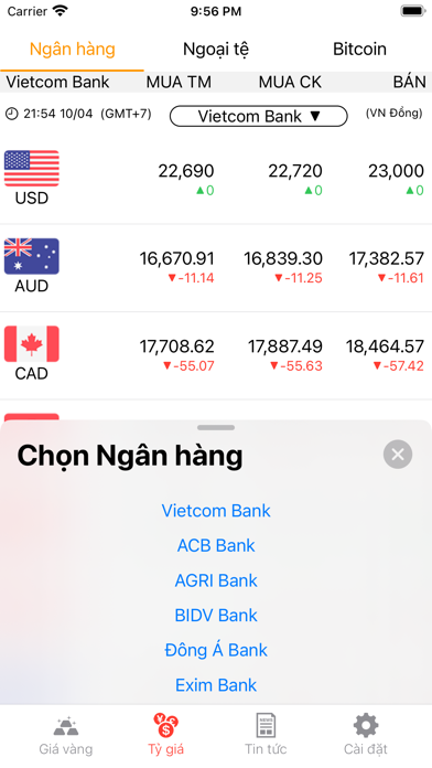 Gia Vang VN Screenshot