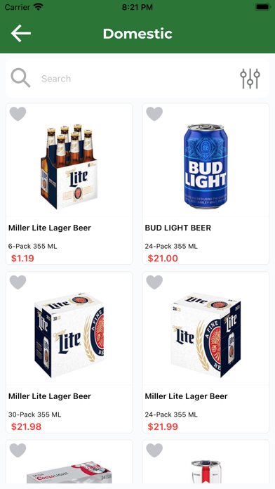 121 Jasper Liquor Screenshot