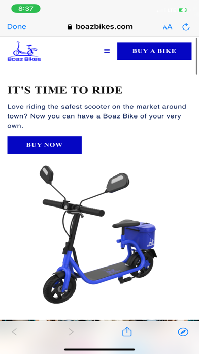 Boaz Bikes Corporate Directory Screenshot