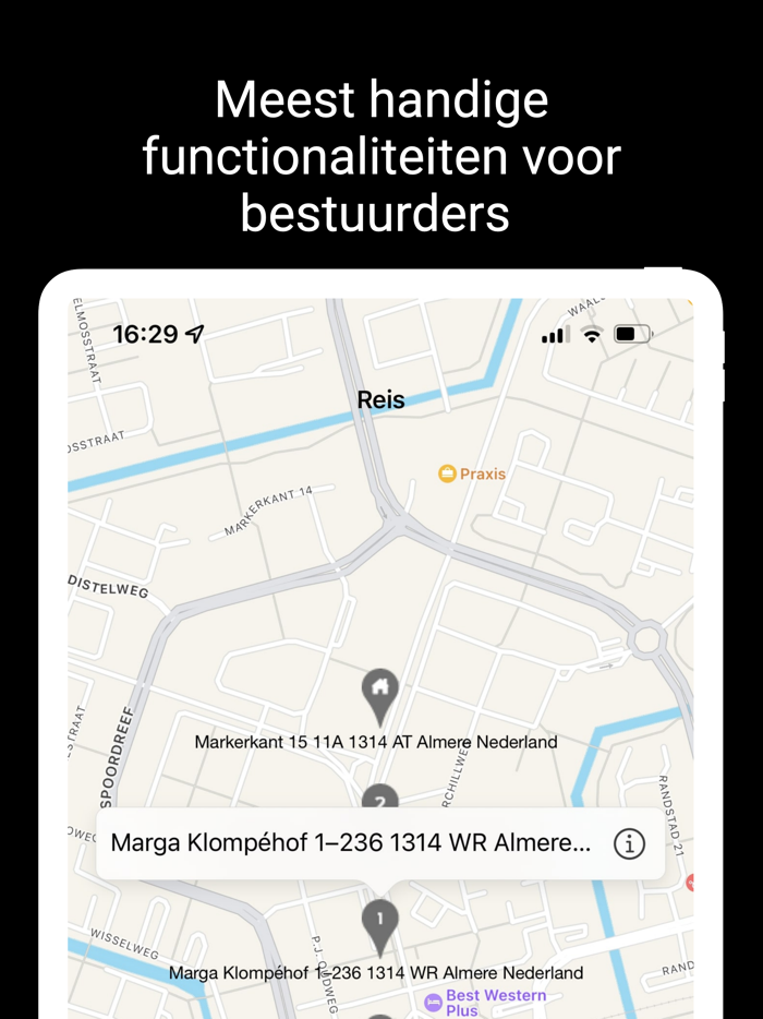 UrbanCab - Taxichauffeur app