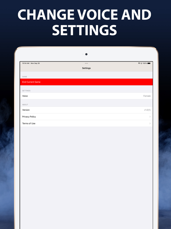 Bingo Caller at Home iPad screenshot 5 - Utilities app