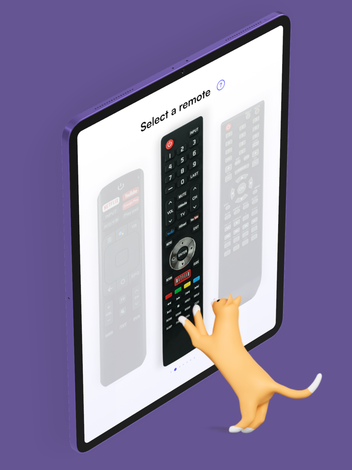His - SmartTV Remote Control