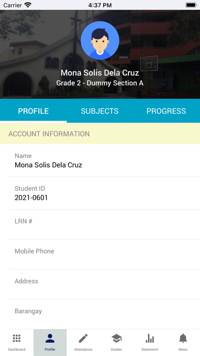 Christian Values School Screenshot