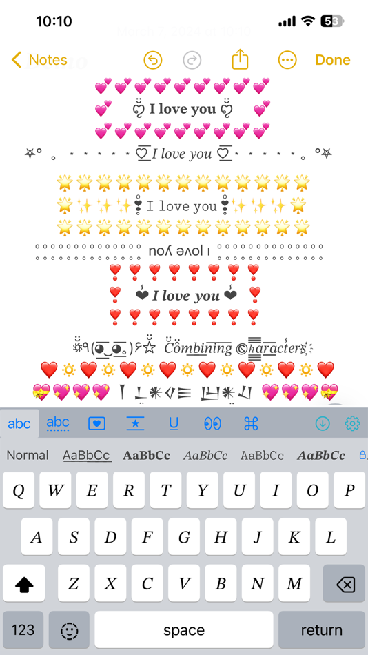 #2. Charm Fonts Keyboard (iOS) 由: 瑞军 许