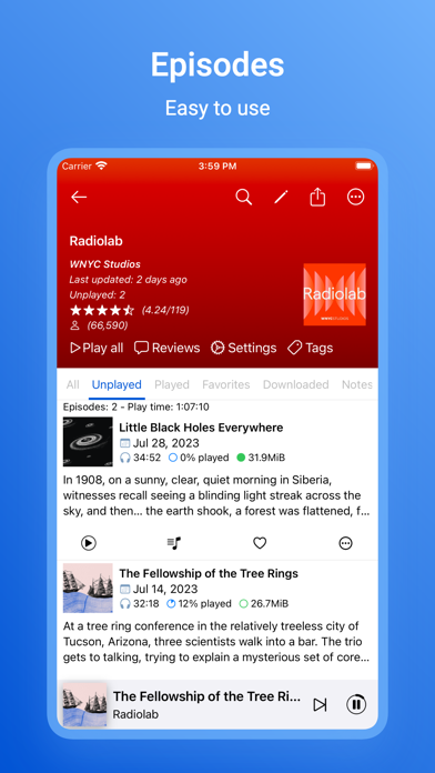 Podcast Republic - Podcast App Screenshot