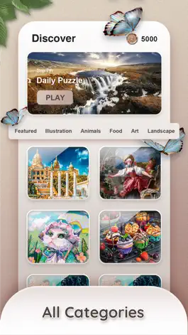 Game screenshot Jigsaw Gallery: HD Puzzle Game apk