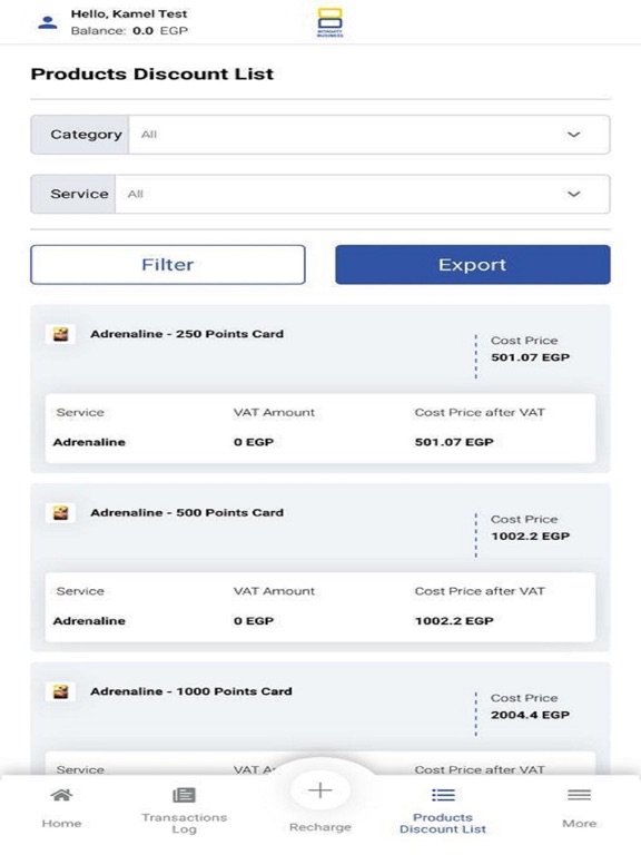 Bitaqaty Business iPad screenshot 6 - Business app