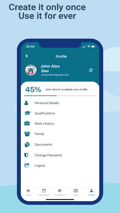 MyProfileMaster Screenshot
