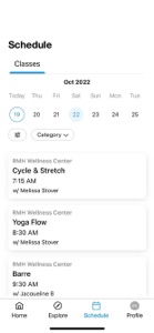Sentara RMH Wellness Center screenshot #2 for iPhone