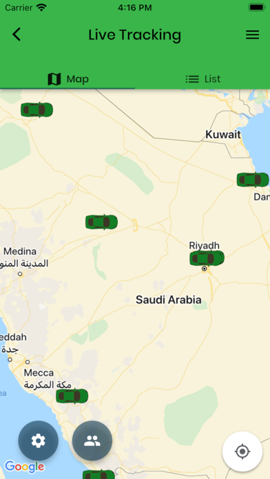 Saudi Tracking Solutions Screenshot