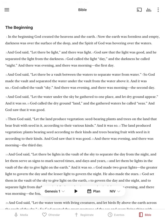 Iglesia Capital App iPad screenshot 3 - Education app