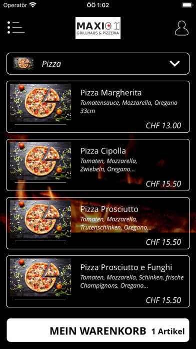 Maxi011 Grill-Pizzeria Screenshot