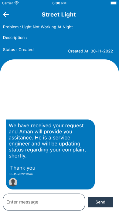 Complaint_System Screenshot