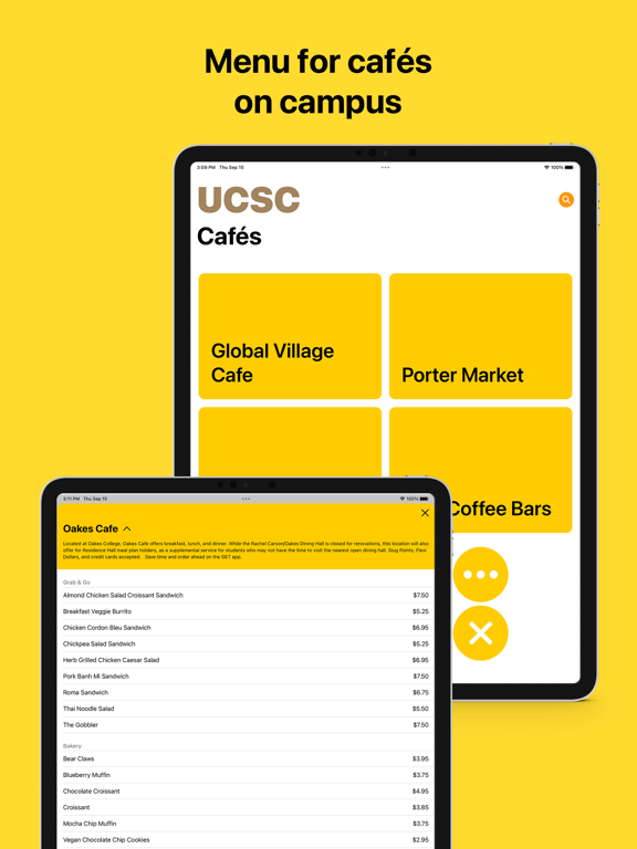Screenshot #6 pour UCSC Dining - Menu