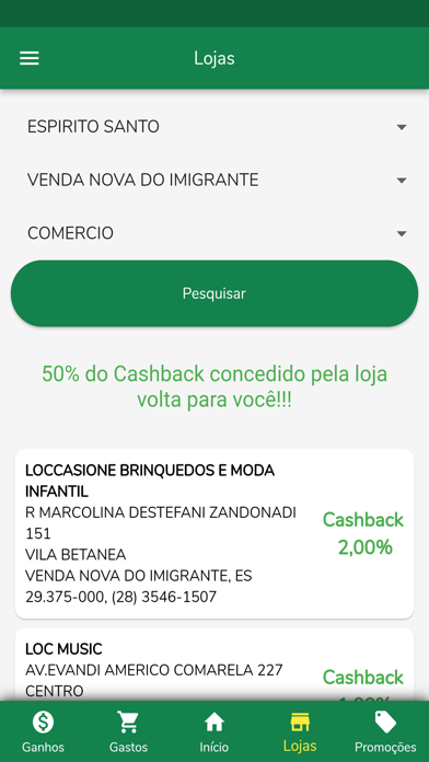 Cashback Social Screenshot