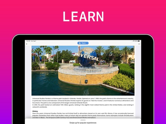 Orlando Travel Guide Offline iPad screenshot 5 - Navigation app