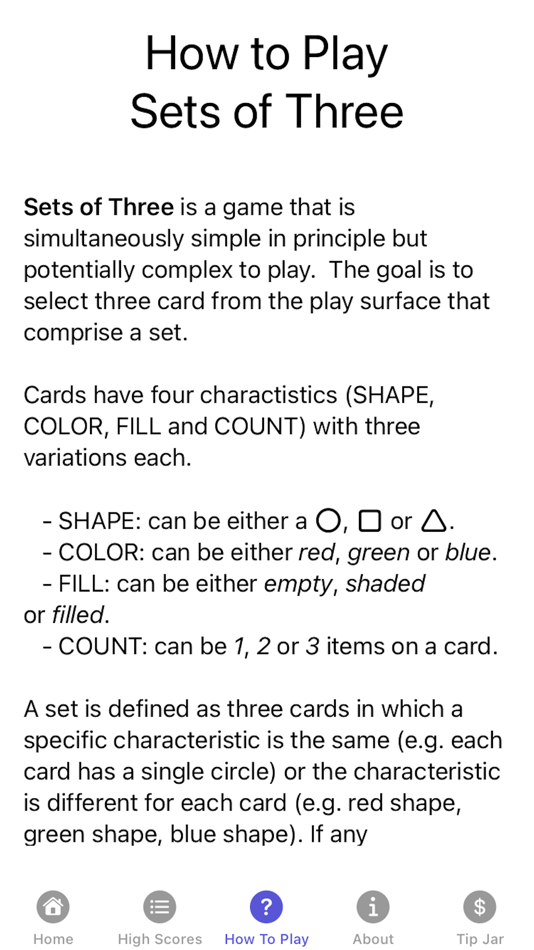 #7. Sets of Three (iOS) 由: Ferdinand Rios