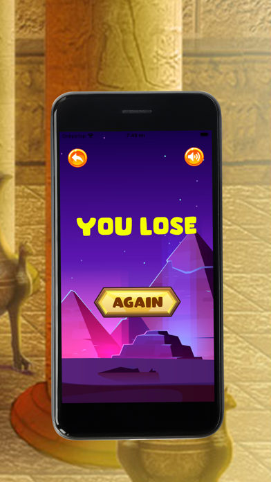 Egyptian puzzles game Screenshot