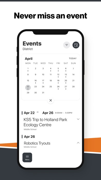 Lexington School District Screenshot