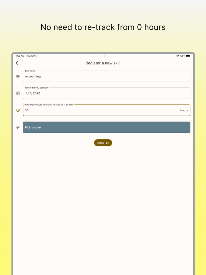 Mastery - Record of Experience