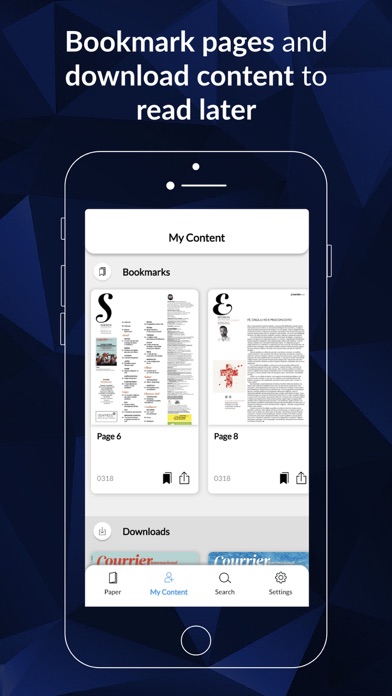 Courrier Internacional Digital Screenshot