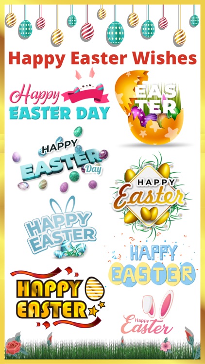 Happy Easter Day Stickers !