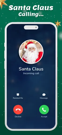 Game screenshot Santa Video Call - Audio Chat apk