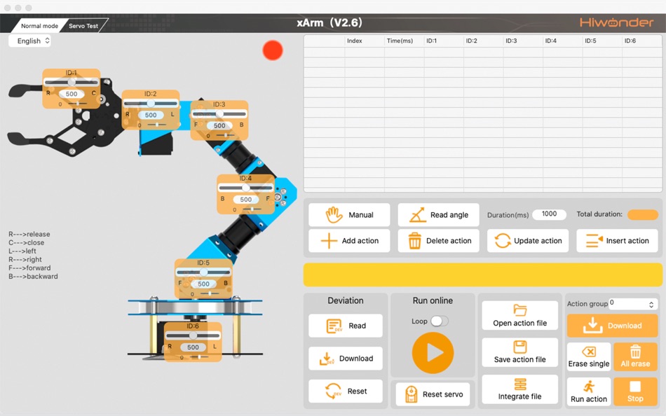 xArm Robot (macOS) 由: Shenzhen Hiwonder Technology Co.,Ltd xArm Robot (macOS) 由: Shenzhen Hiwonder Technology Co.,Ltd