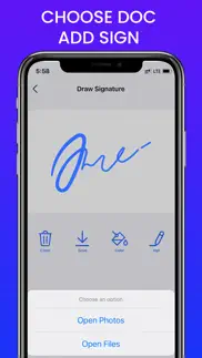 signature maker doc scanner iphone screenshot 3