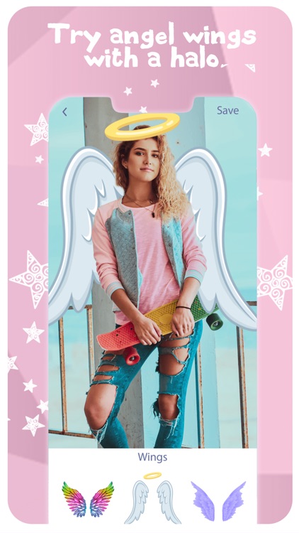 Angel Wings Cute Photo Editor
