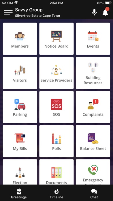 Savvy Group Members Screenshot