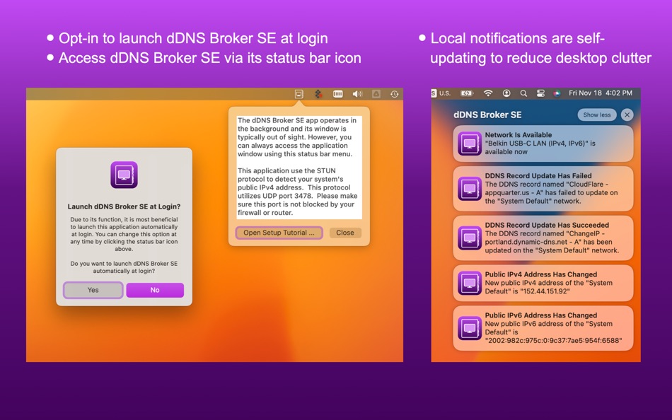 #5. dDNS Broker SE (macOS) 게시자: AppQuarter, LLC