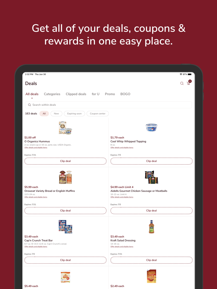 Balduccis Deals and Delivery