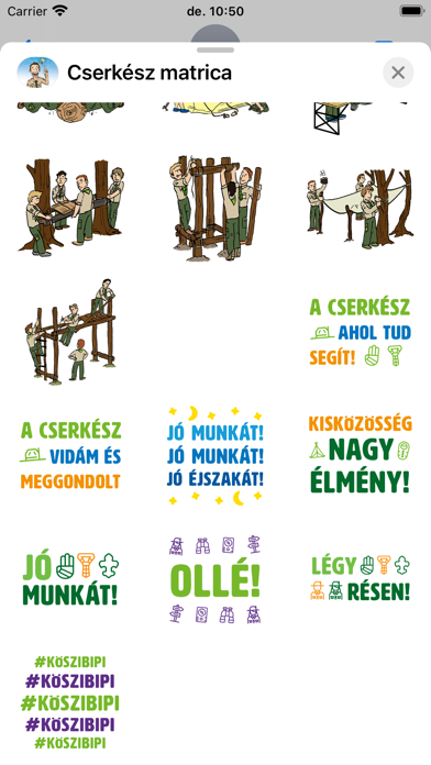 Cserkész matrica Screenshot 3 - AppWisp.com Cserkész matrica Screenshot 3 - AppWisp.com