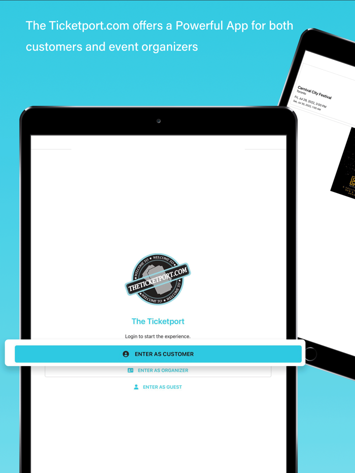 The Ticketport Check-in App