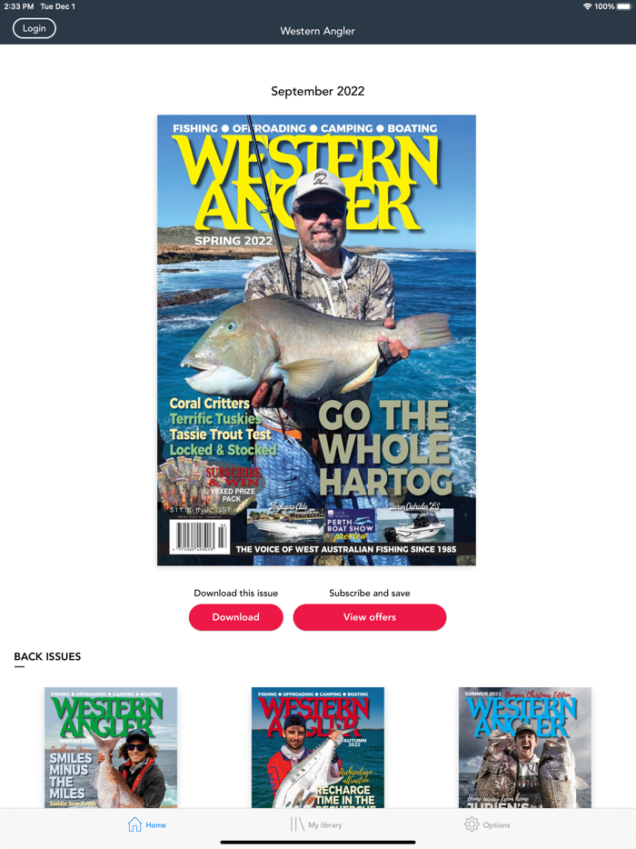 Western Angler Magazine